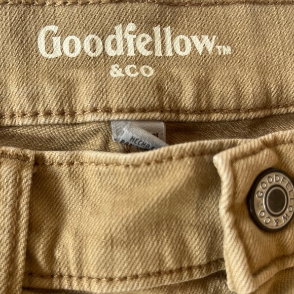 Goodfellow & Co Men’s Athletic Total Flex Khaki Jeans 34 X 32 - Picture 3 of 9